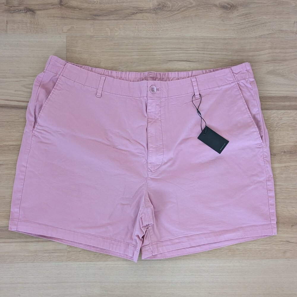 NWT Bonobos Organic Cotton Lightweight Chino Shorts Dusty Lilac XXL 5”